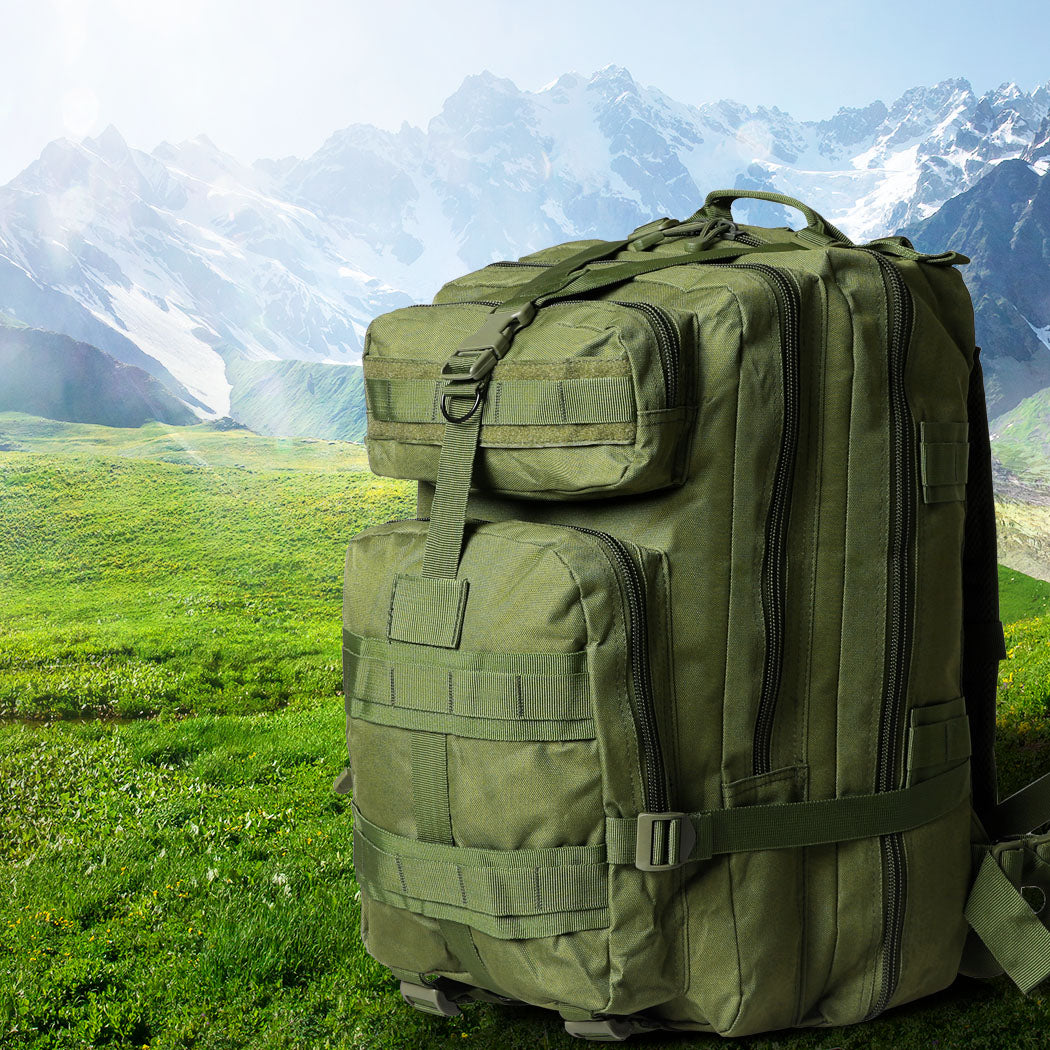 40L Military Tactical Backpack Army green