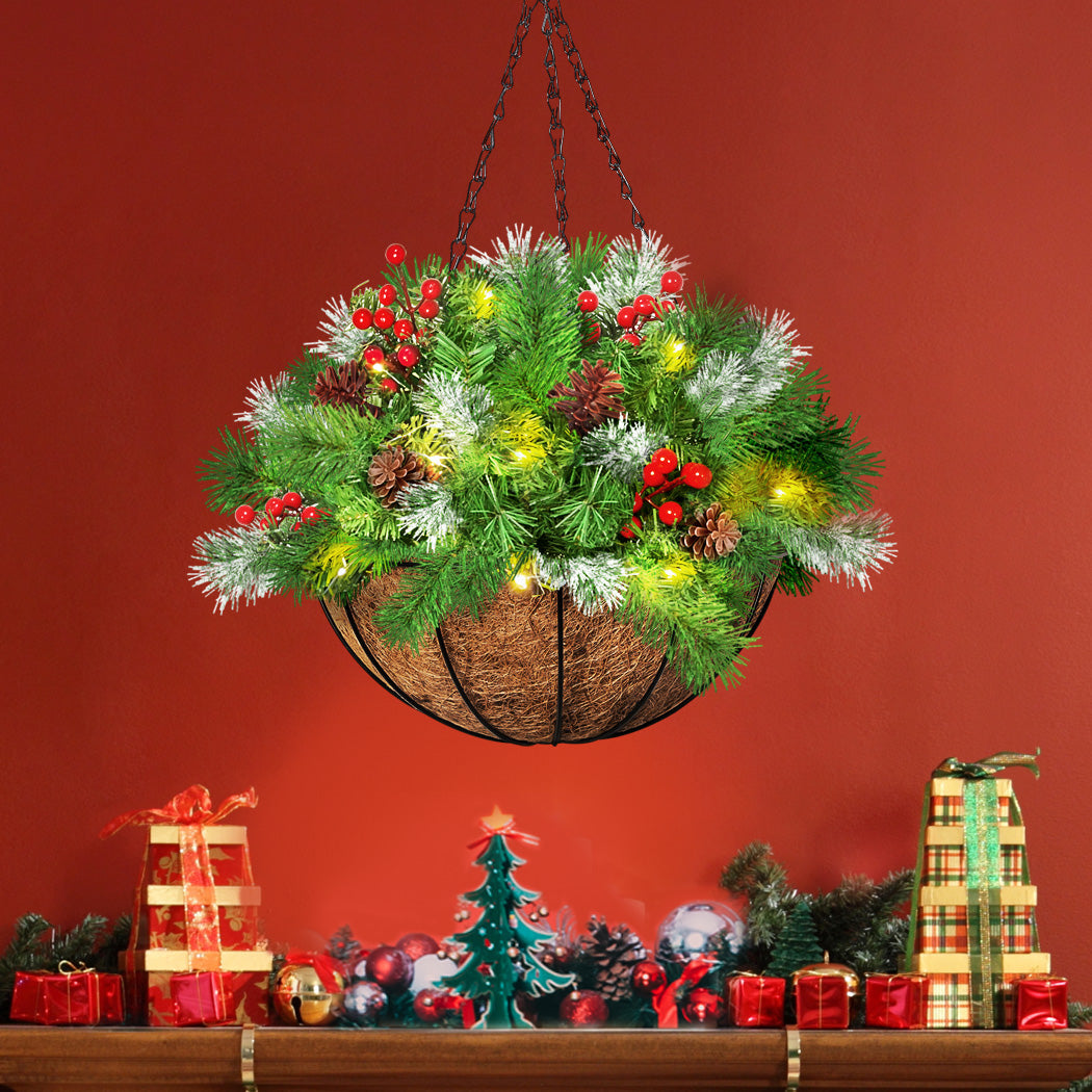Christmas Hanging Basket Ornaments 25CM