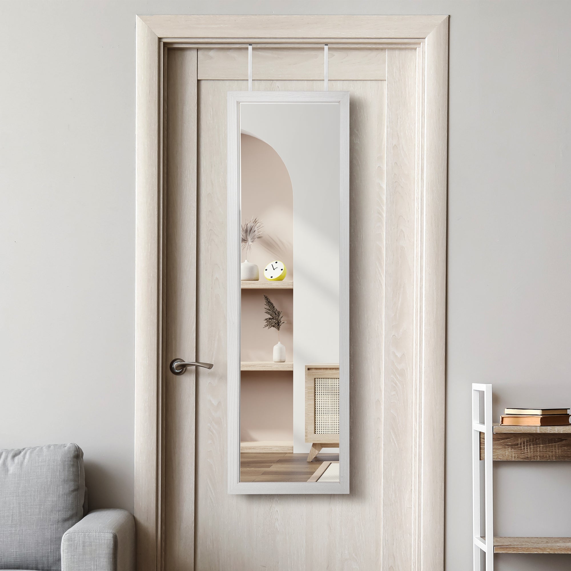 Premium Mirror Jewellery Cabinet LED  Sleek Modern Look Classic