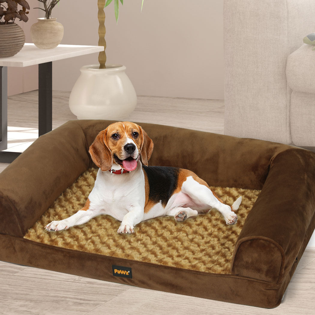 Pet Bed Sofa Dog Beds Bedding Soft M Blue Medium