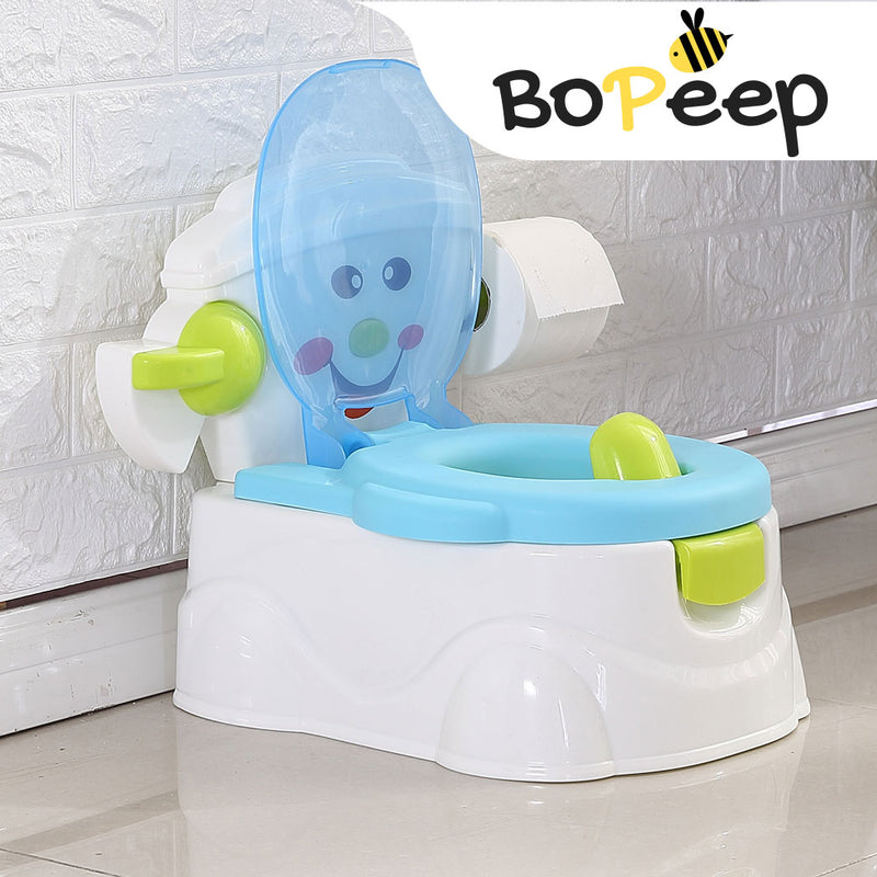 Kids Potty Trainer Seat Safety Blue - Baby Toilet Training Toddler