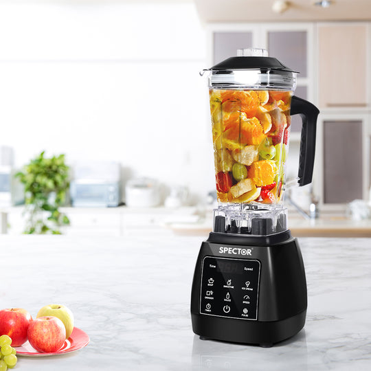 2L Commercial Blender Mixer Black - Black