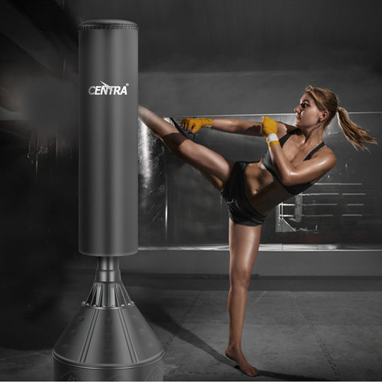 High-density PU leather Boxing Punching Bag Dummy UFC Kick Training 170cm