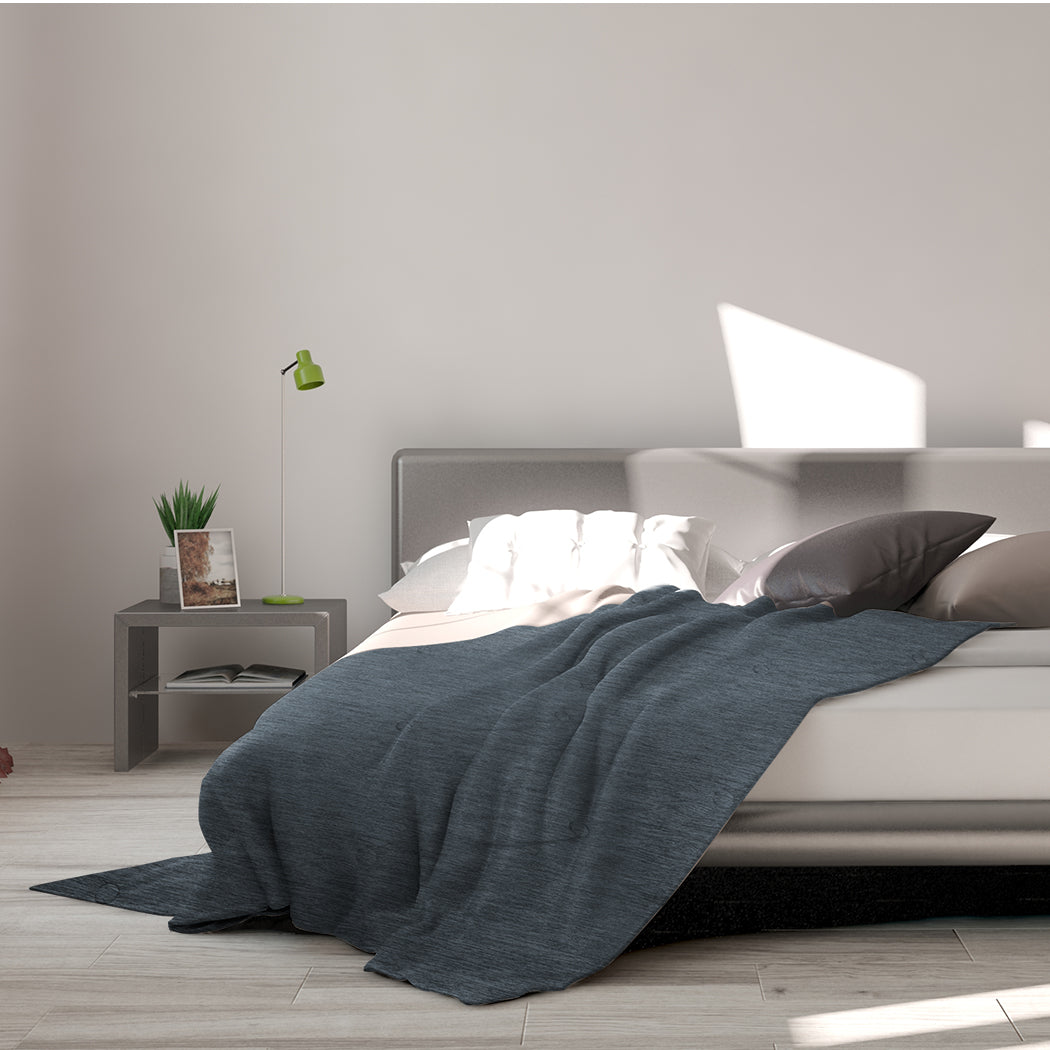 Premium Cooling Blanket Summer Quilt 210x210cm  Sleek Modern Look