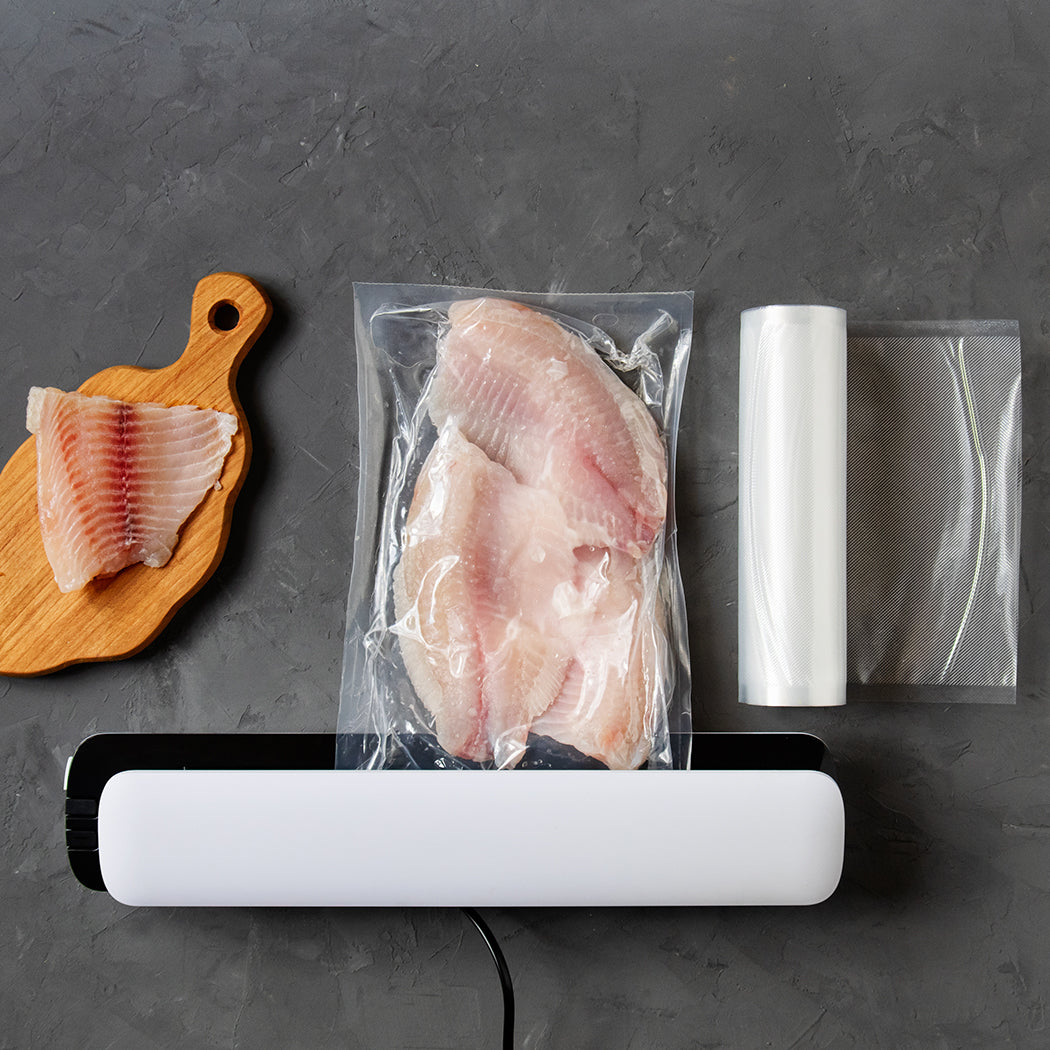 4 Rolls Vacuum Food Sealer Seal Large - Bags Saver Storage Commercial