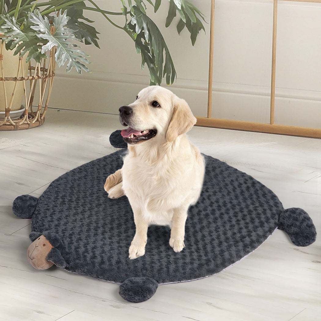 Pet Bed Cat Calming Beds Dog Squeaky L Charcoal Large