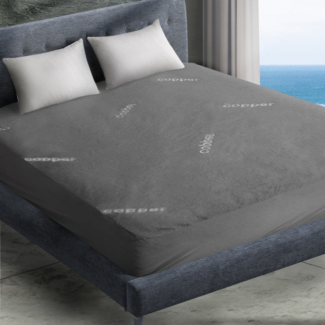 Upgrade Your Bed with a Double/King/King Single/Queen/Single Mattress Cover Bamboo Mat Pad