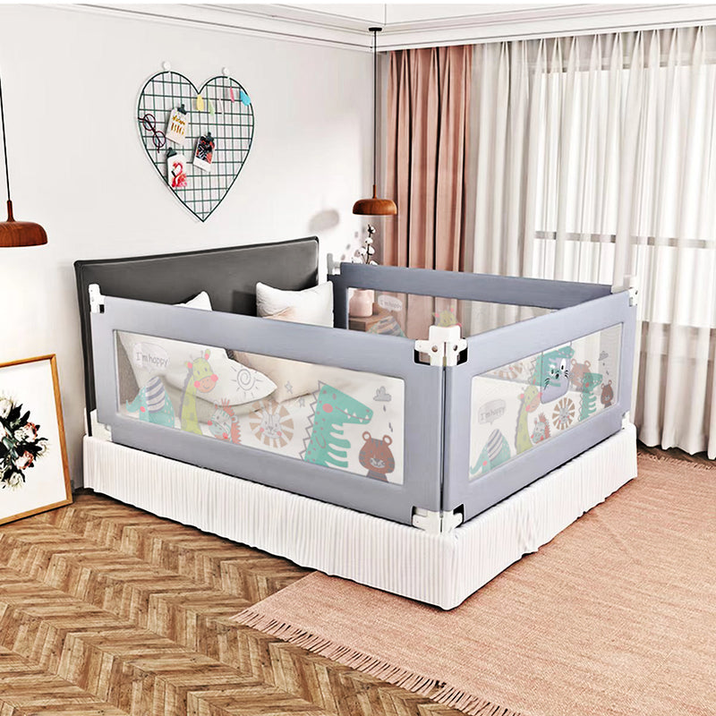 Kids Baby Safety Bed Rail Adjustable Folding Child Toddler Protect with SC4 id - photo 18