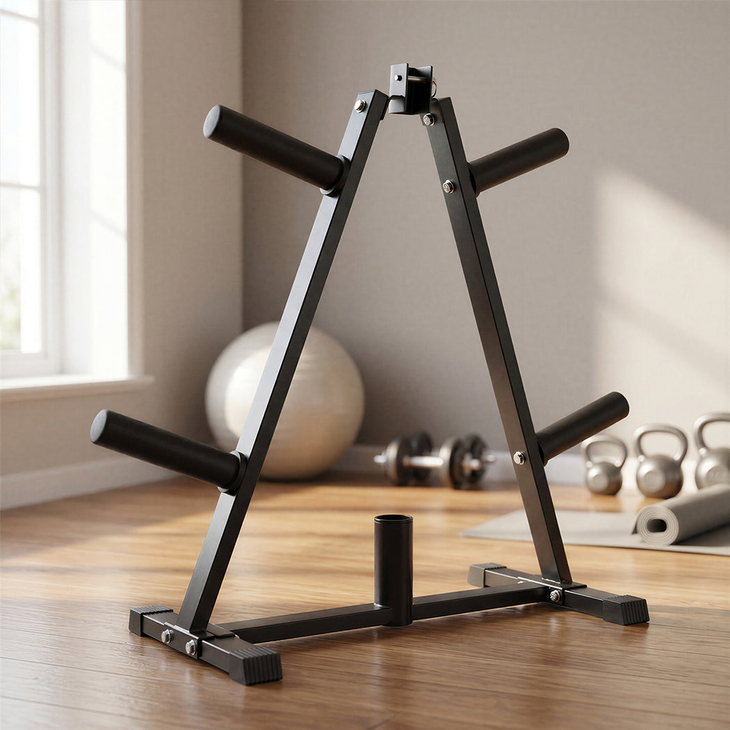 Weight Plate Storage Rack 250KG Barbell Stand | Simpledeals