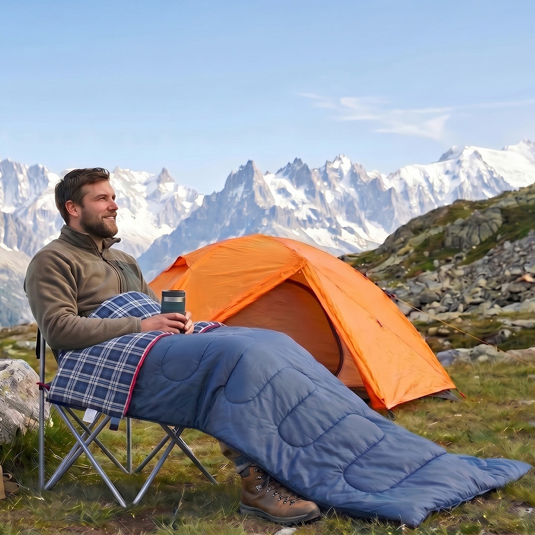 3-Season Camping Sleeping Bag 0°C-15°C | Simpledeals