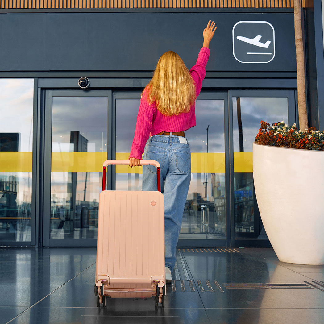 Pink 26 Luggage Hard Case 68x35x28cm