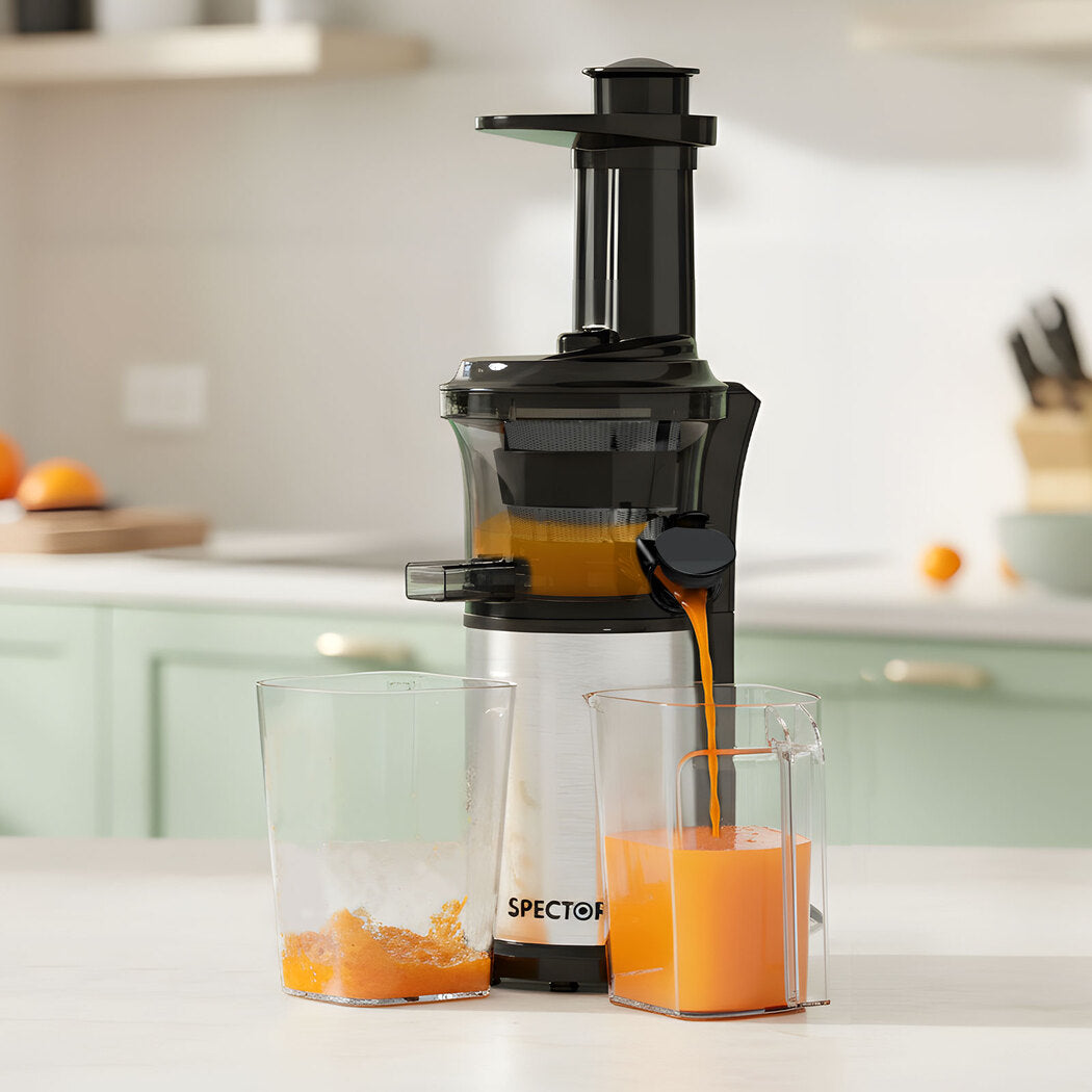 Cold Press Juicer Quiet Extractor 18.5x17.7x41.8cm