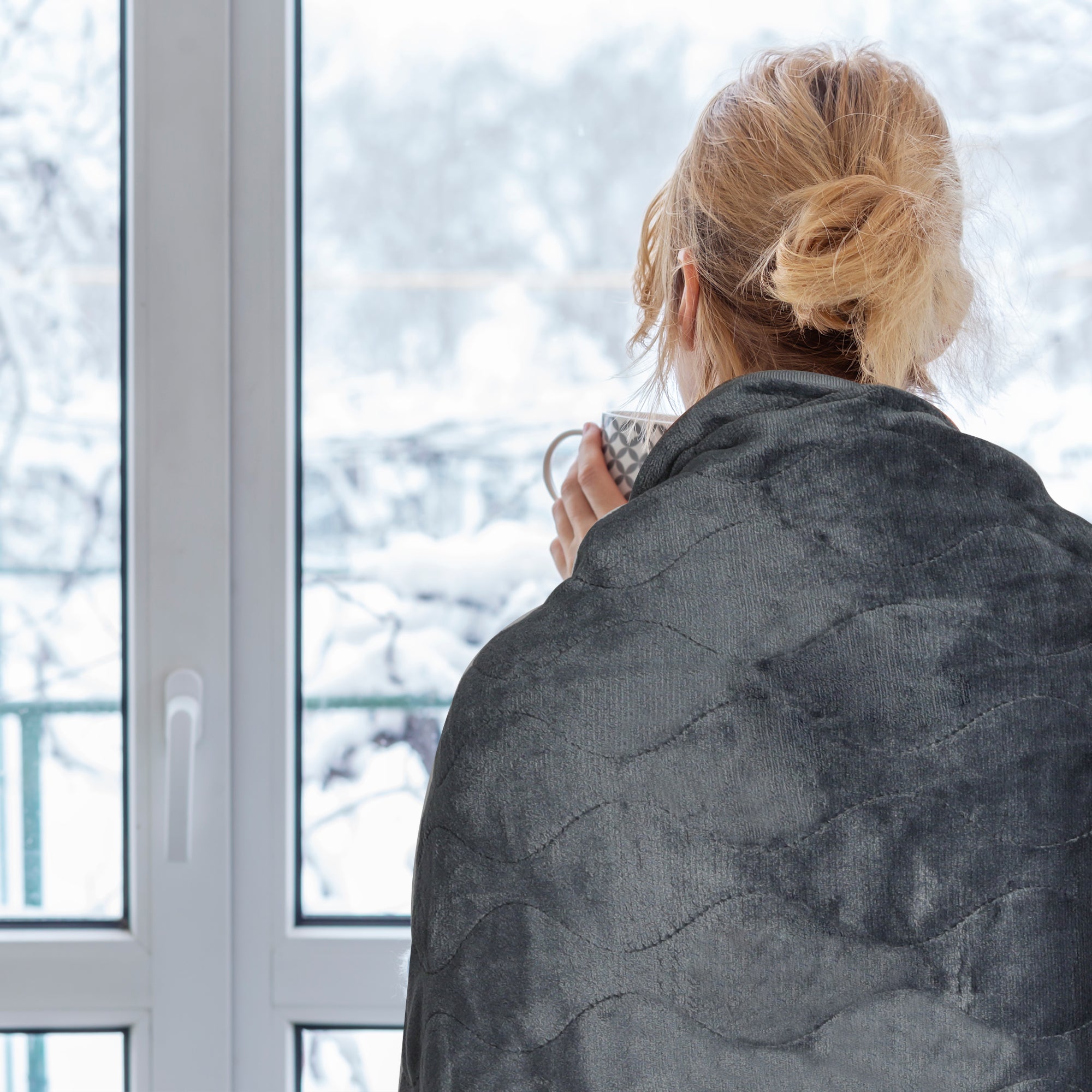 Electric Throw Blanket Heated