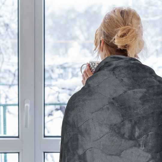 Electric Throw Blanket Heated