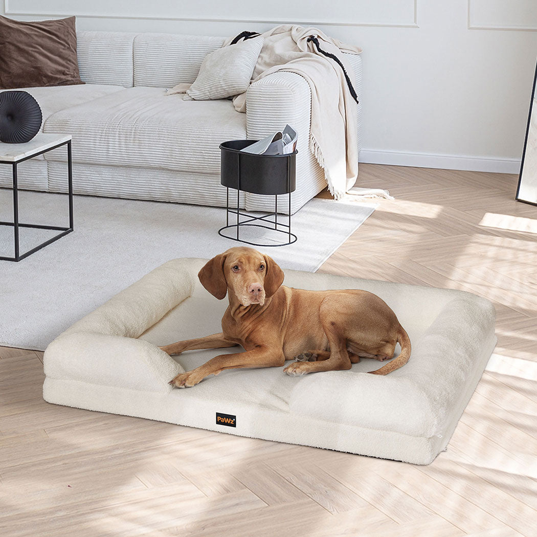 White sofa bed 90x64x18cm, view 8