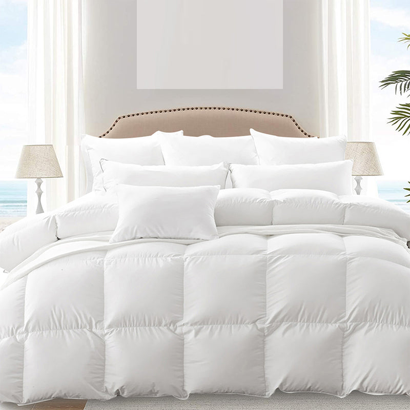 Quilt 500GSM All Season Goose Down Feather Filling Duvet