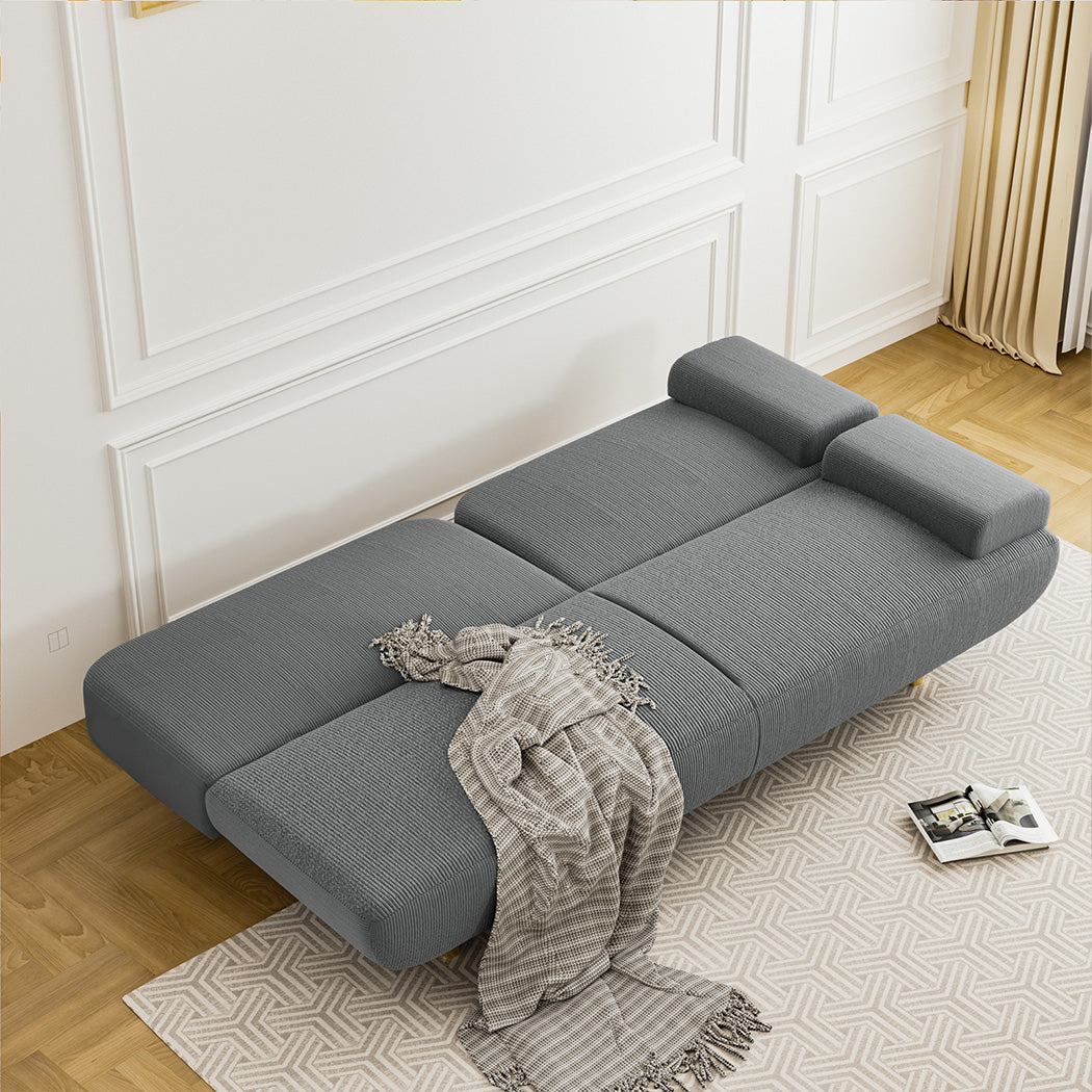 Luxury CONVERTIBLE SOFABED WITH USB CHARGE AND SIDE TABLE Durable