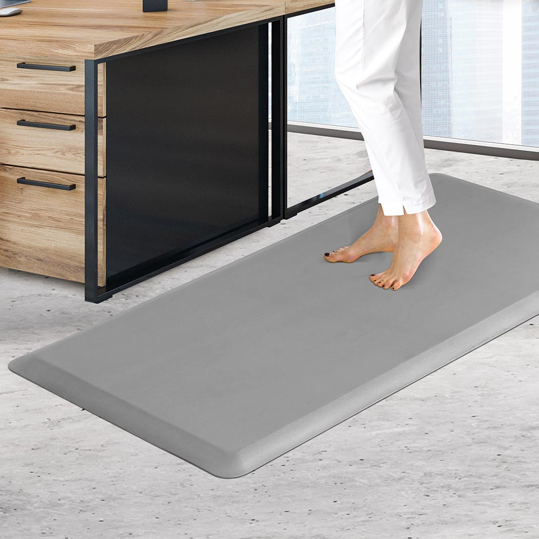 Anti Fatigue Mat Standing Desk - Grey Large