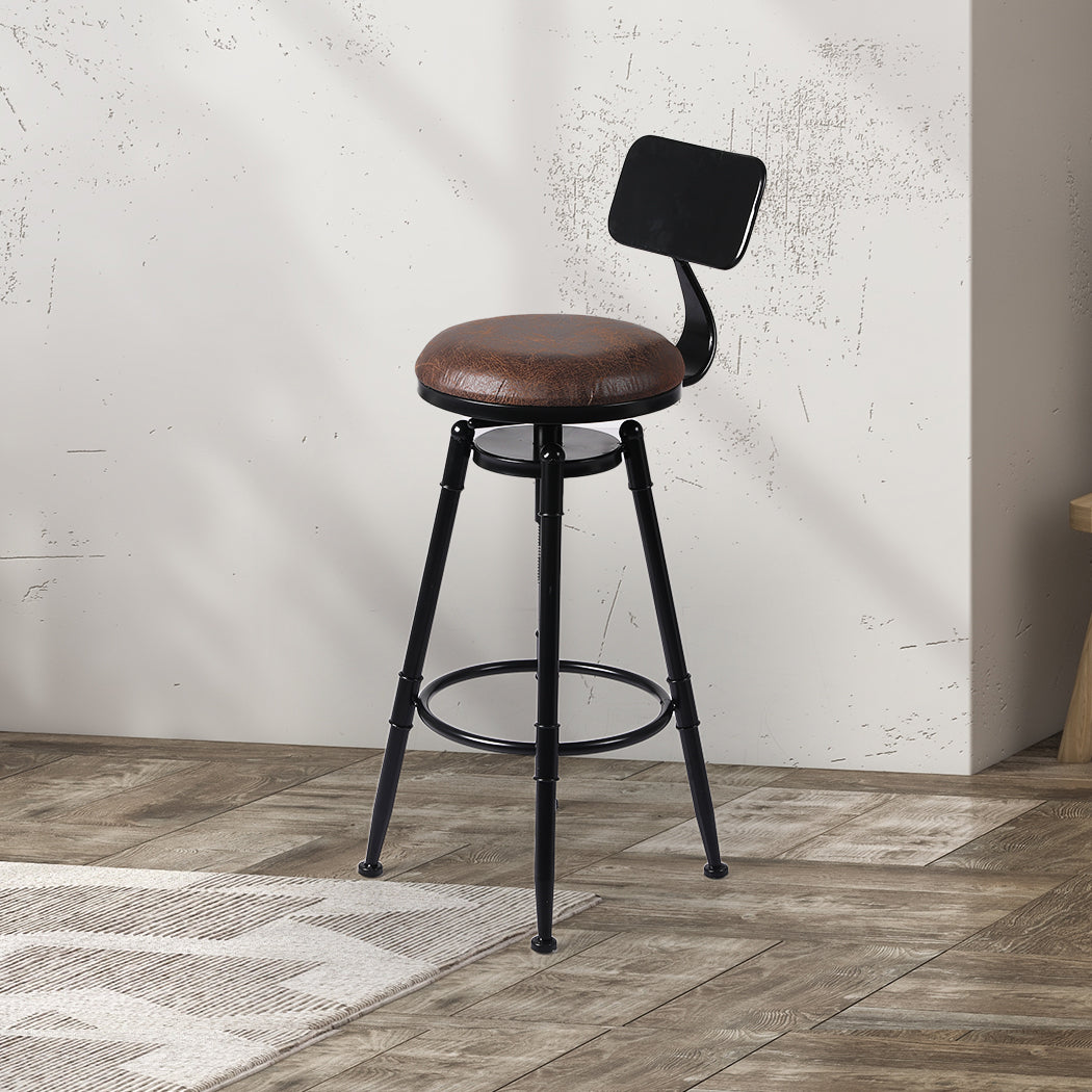 1x Industrial Bar Stools Kitchen