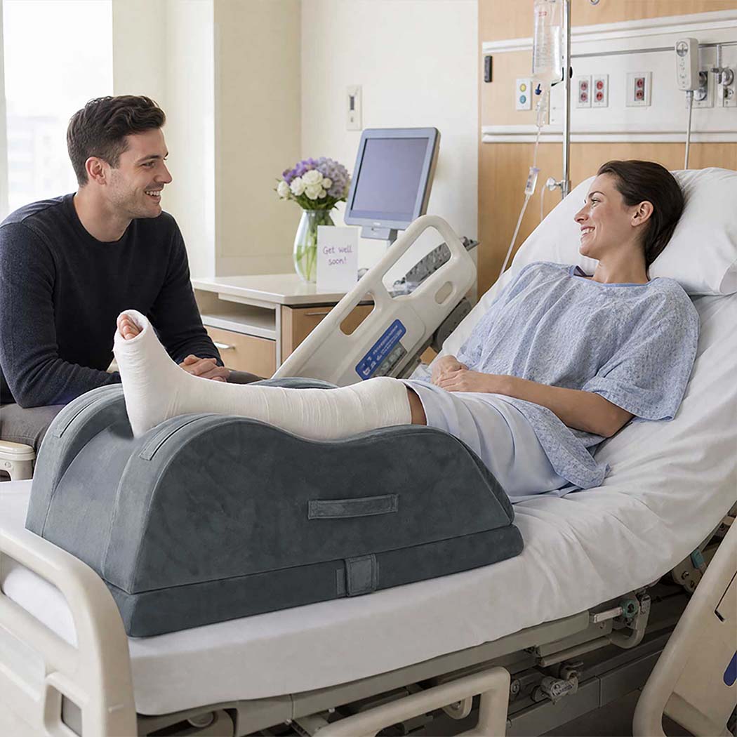 Leg Pillow Adjustable Height Support single