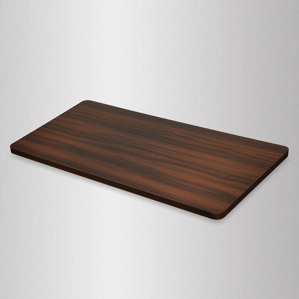 Contemporary Desktop For Motorised Adjustable Black 140X70CM Walnut