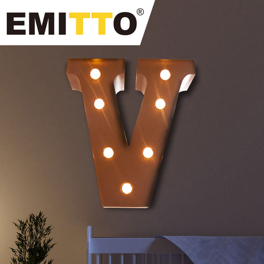 LED Metal Letter Lights Free Standing - Hanging Marquee Event Party