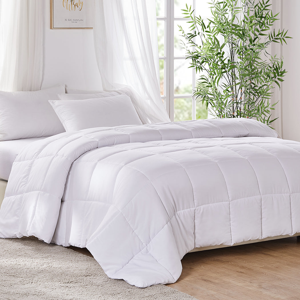 400GSM All Season Bamboo Winter King Single | Summer Quilt Duvet Doona