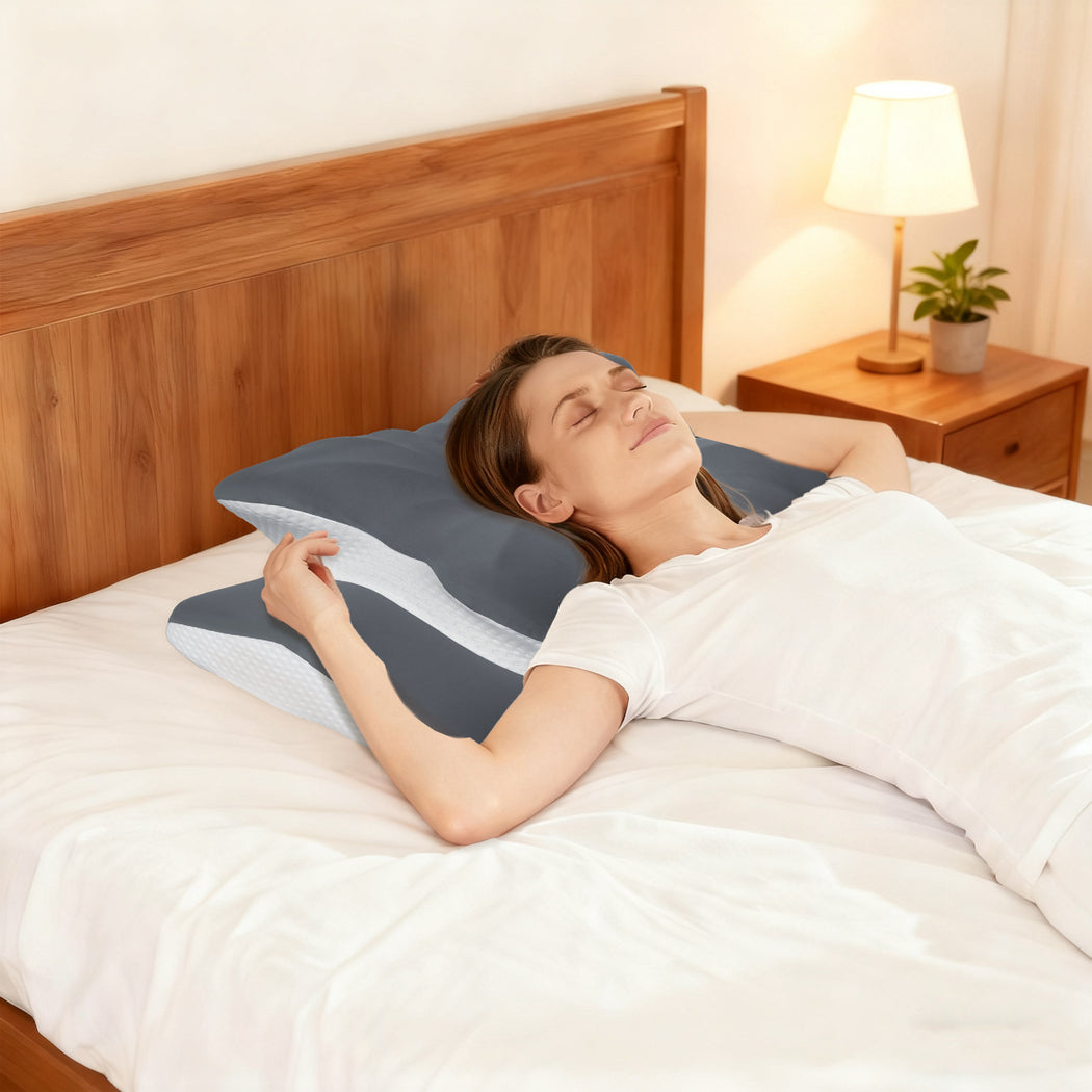 Ergonomic Cervical Neck Pillow All Sleepers | Simpledeals