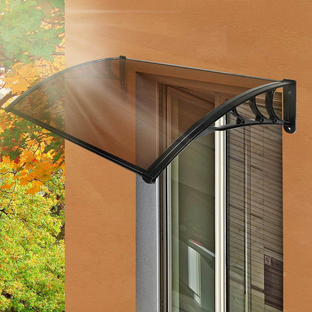 Window Door Awning Canopy Outdoor Patio Sun Shield Rain Cover 1 X 1.5M