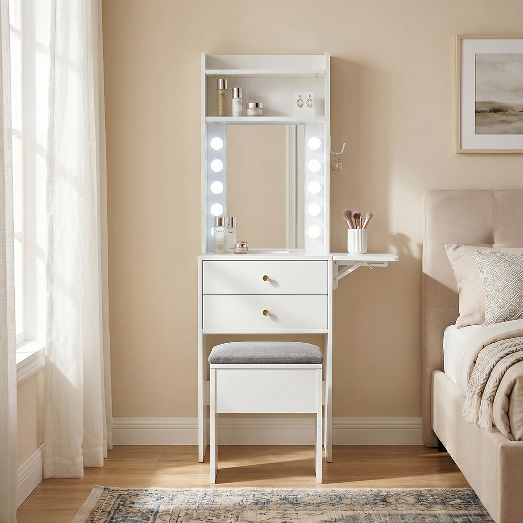 Dressing Table Vanity Stool 72x39.5x151cm