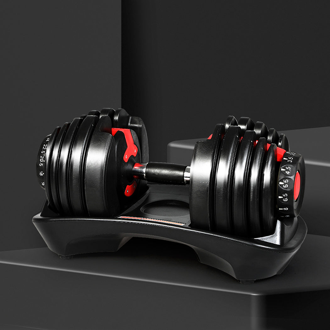 Adjustable Non-slip Steel Gym - Black 45x23x21cm