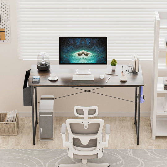 Versatile Computer Desk Study Table Storage 100cm  Easy Assembly