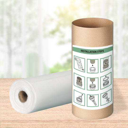 200m Nappy Bin Refill Kit Compatible - Tommee Tippee Sangenic Liner