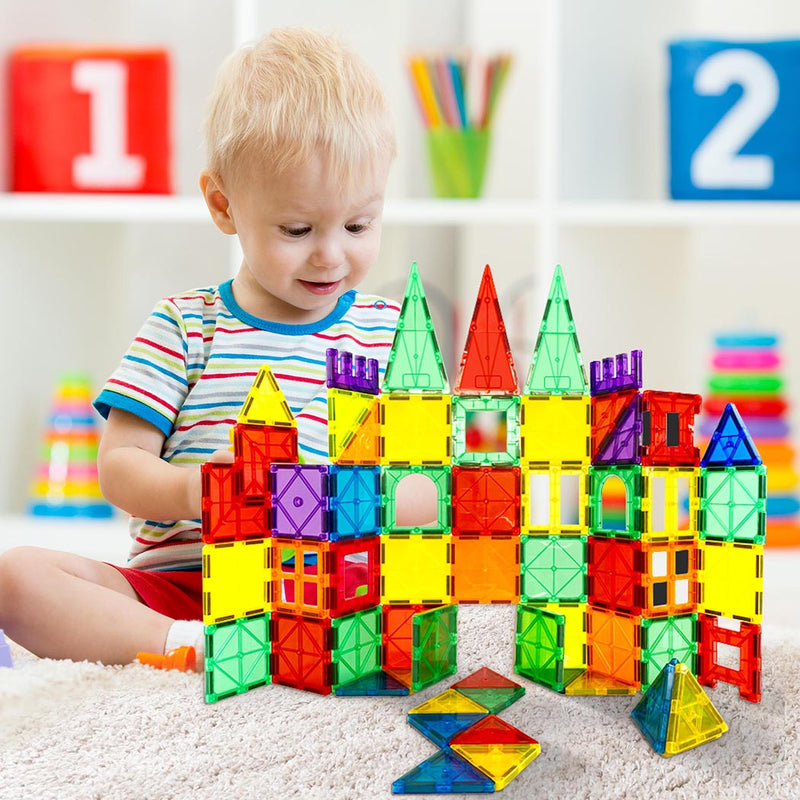Kids Magnetic Building Blocks Tiles Educational Toys - SC2 id - photo 9