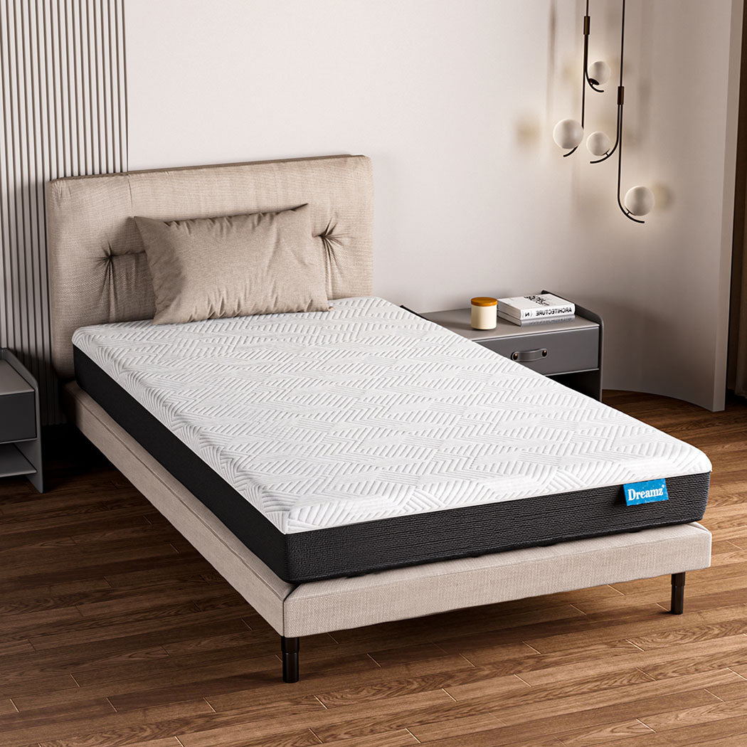 Single 20cm Versatile Mattress Gel Memory Breathable Single Firm 5.0 Multipurpose Use