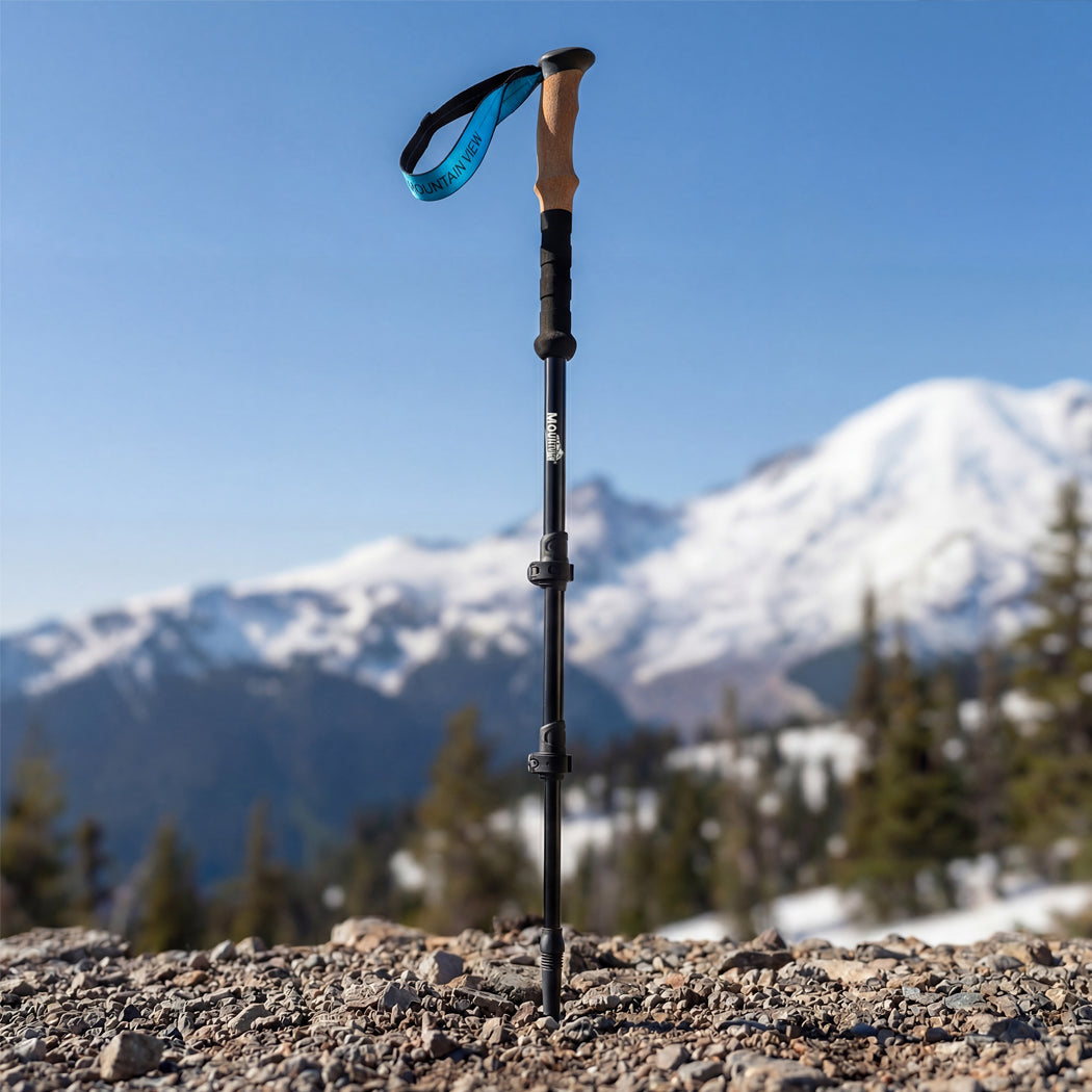 Carbon Fibre Trekking Poles Adjustable Hiking | Simpledeals