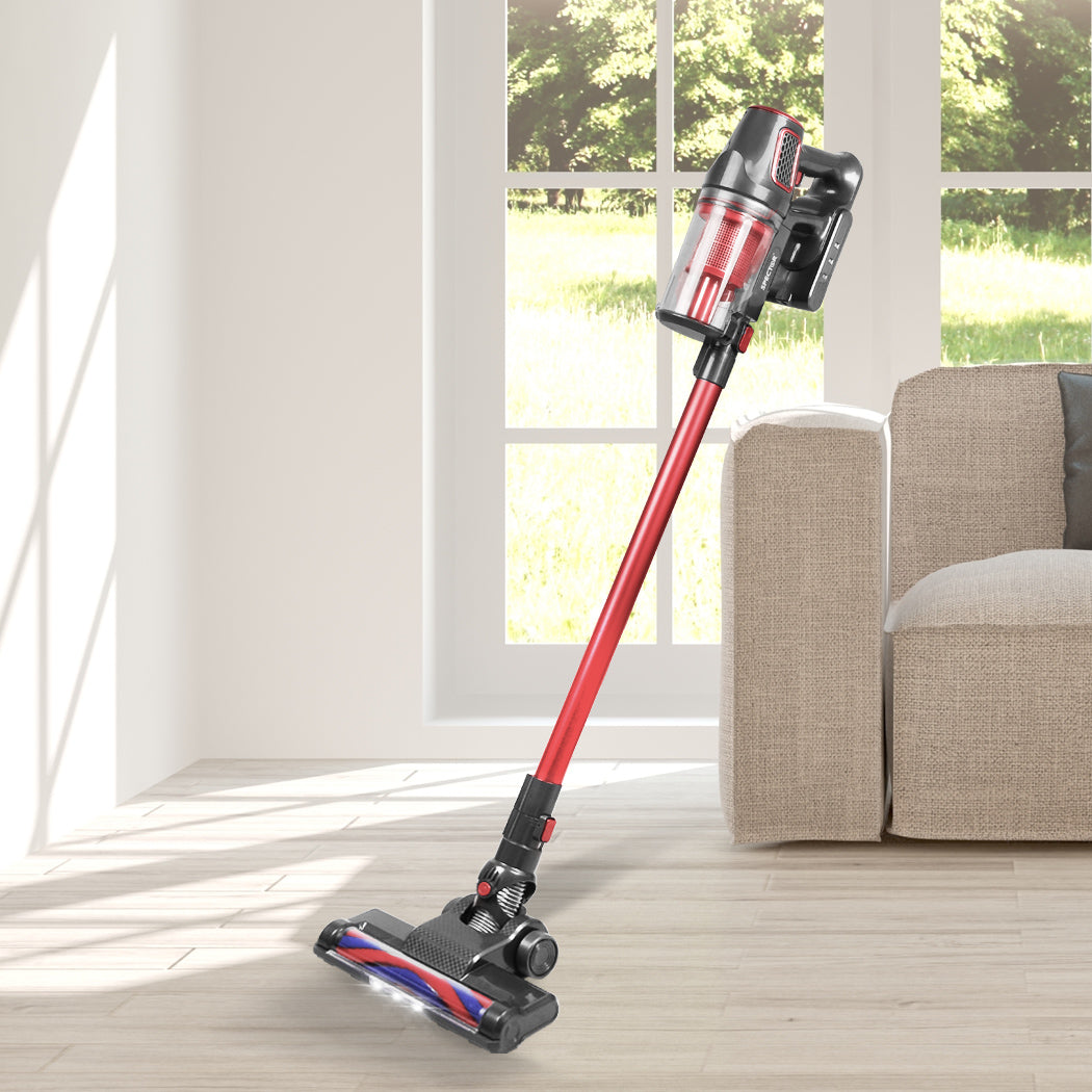 Spector Handheld Vacuum Cleaner Cordless Stick -Red/Gold/Blue