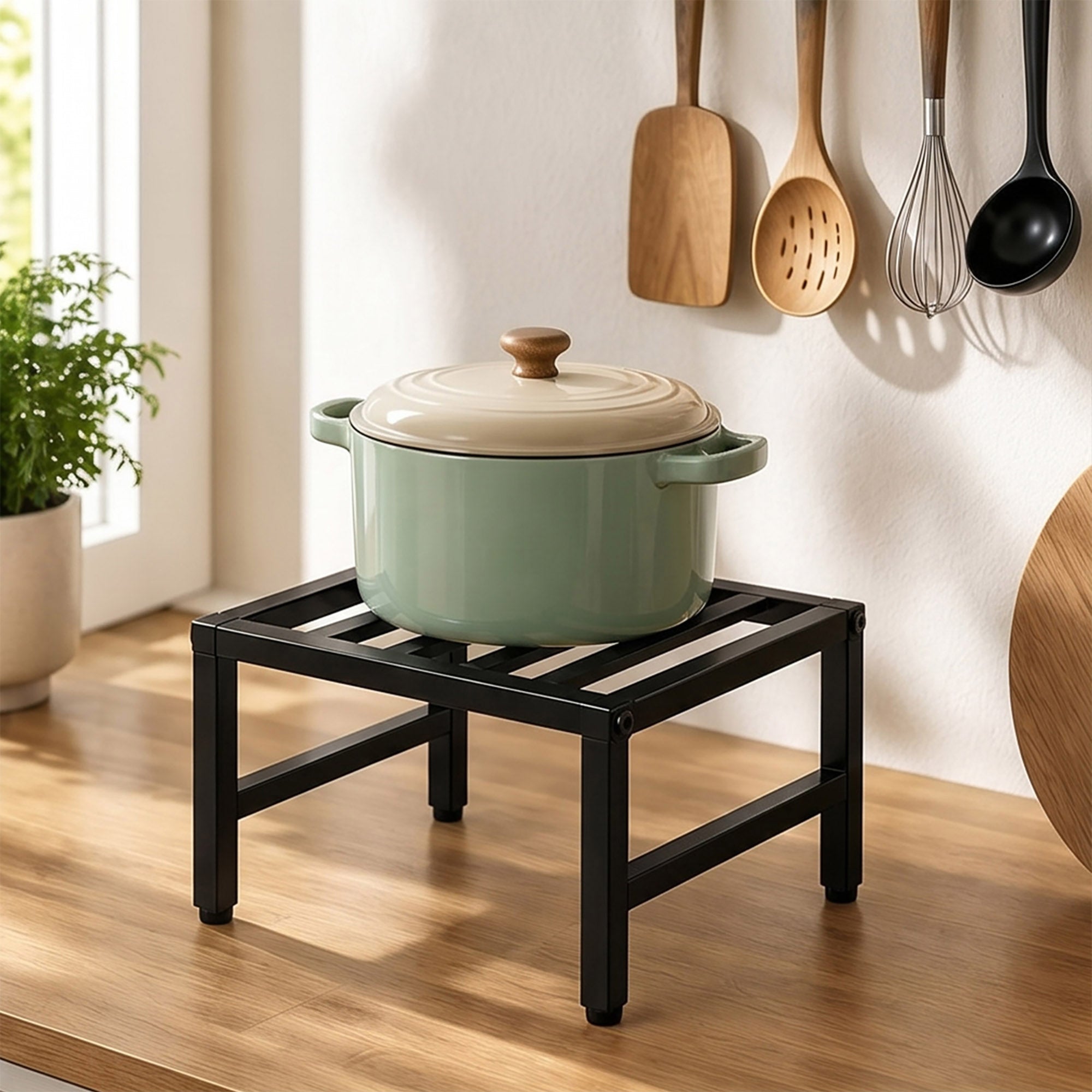 3 Tier Plant Stand Heavy Duty 30.5x30.5x21.8cm