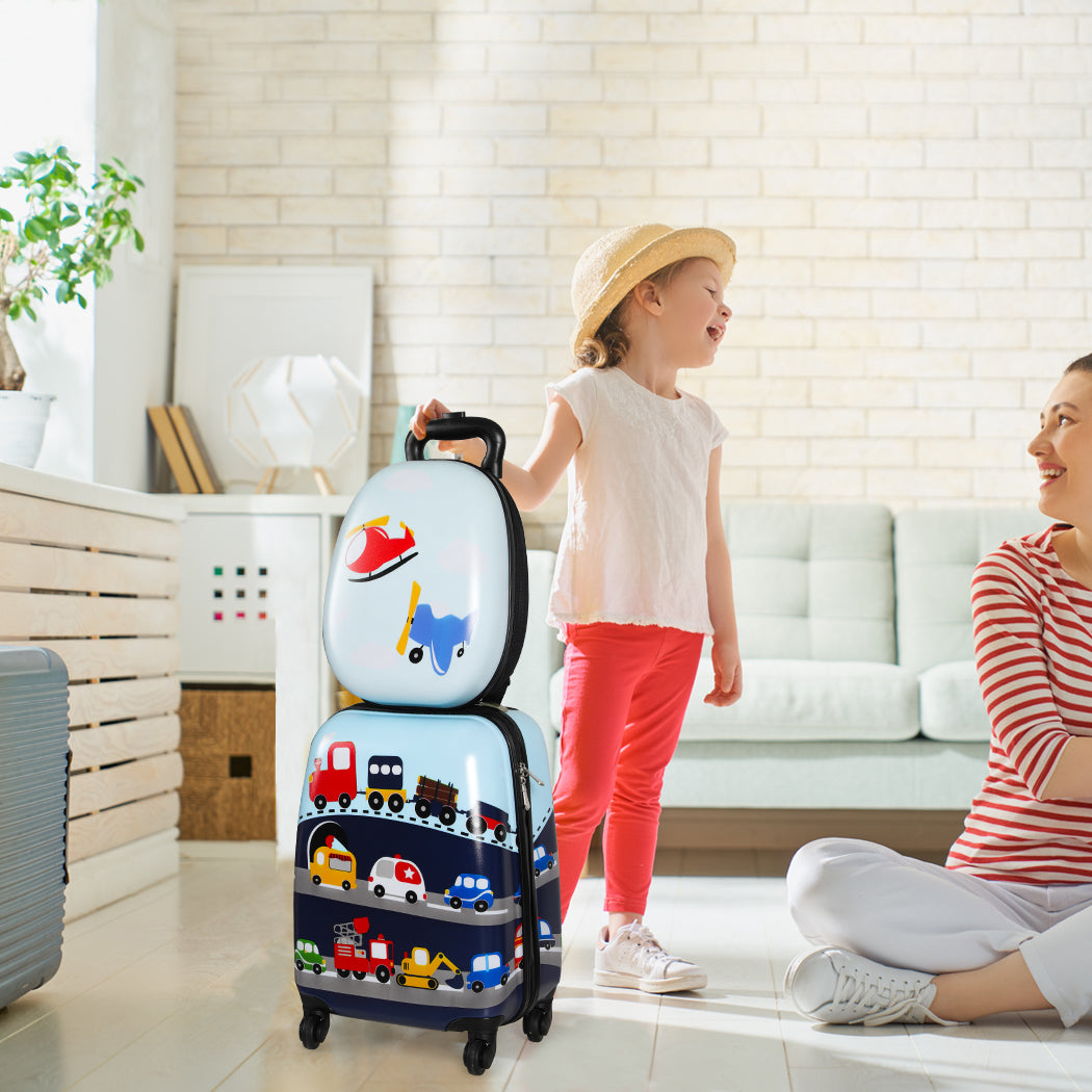 16''13'' 2PCS Kids Luggage Set Travel