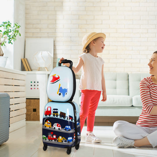 16''13'' 2PCS Kids Luggage Set Travel