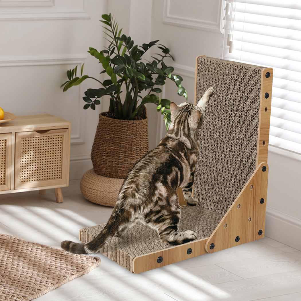 Modern Cat Scratcher Scratching Board