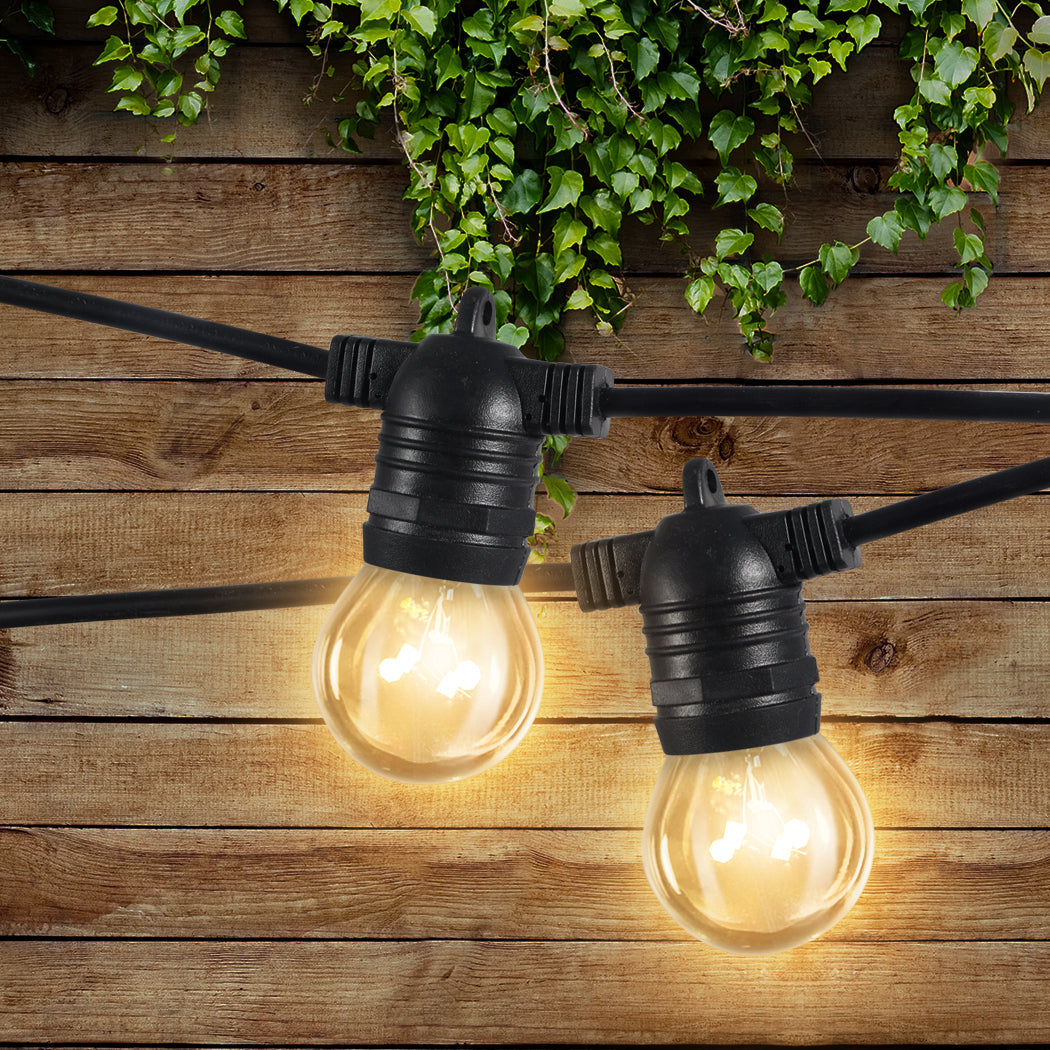 Led String Lights Christmas Outdoor 20 Meter - Festoon Wedding Party Waterproof