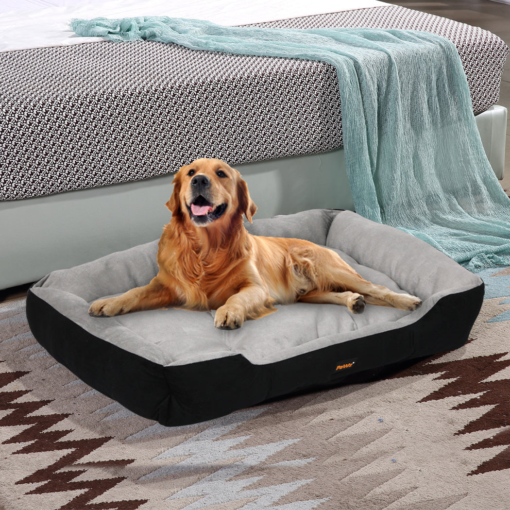 Pet Bed Dog Beds Bedding Mattress XL Black X-Large