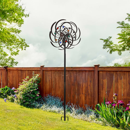 Garden Windmill Wind Mill Spinner Metal