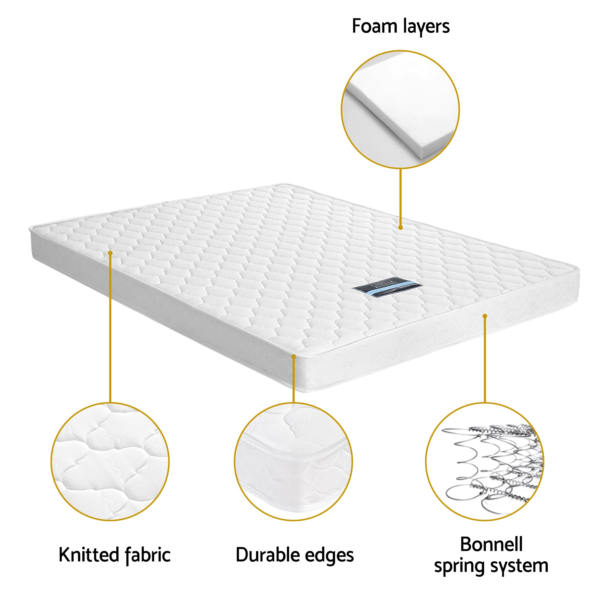Double Mattress Pine Bed Frame Bundle | Simpledeals