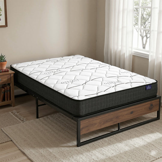 Double Bed Frame Mattress Set 16cm - Double Mattress