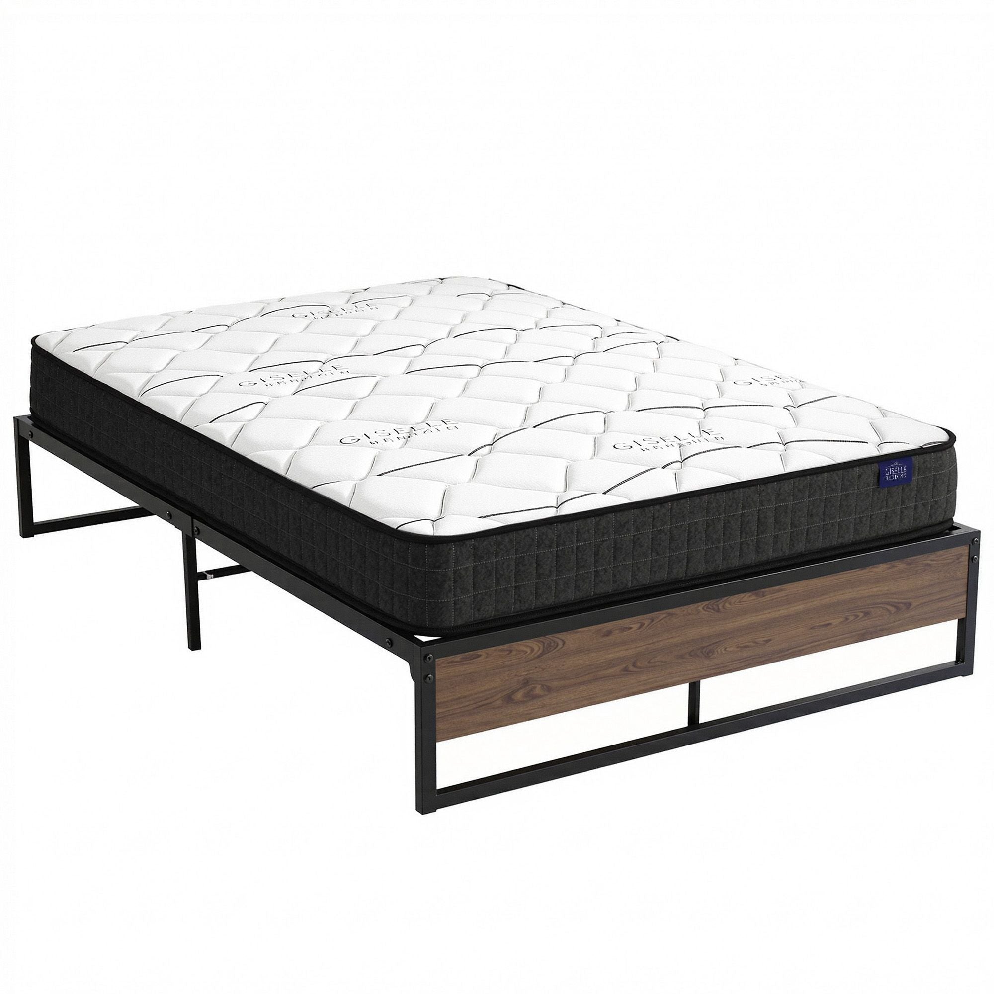 Double Bed Frame Mattress Set 16cm | Simpledeals
