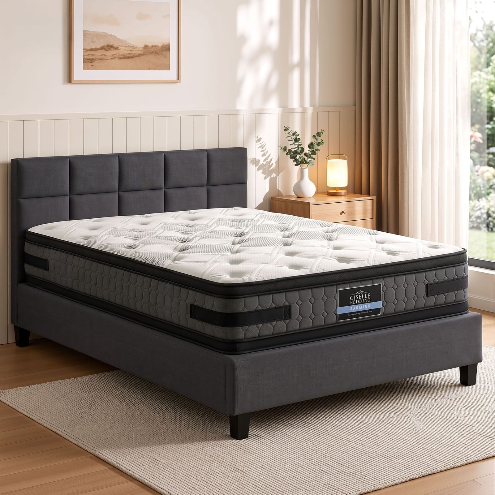 Queen Mattress Bundle Double Sided 203x153x36cm
