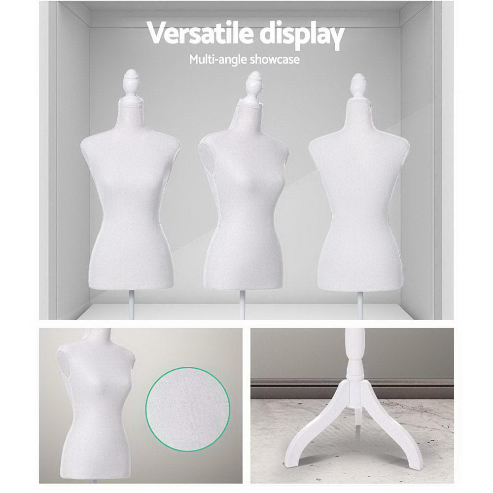 Torso Tailor Wedding Manne - Female Mannequin 170Cm Model Dressmaker Clothes Display White