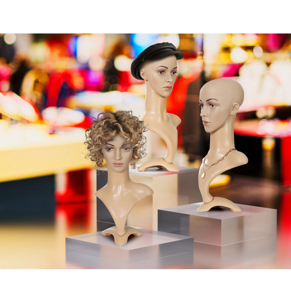 Female Mannequin Head Dummy Model Display Shop Stand Professional Use with Mannequins - photo 8